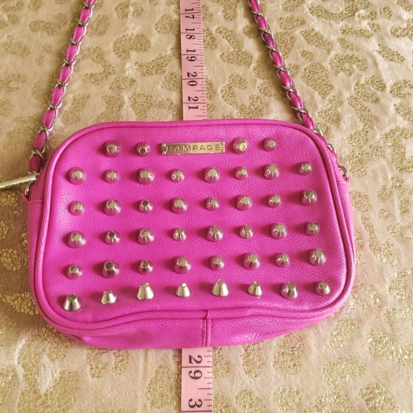 RAMPAGE | Small Pink Studded Bag - Picture 15 of 16